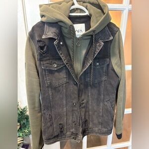 Zara men’s denim jacket